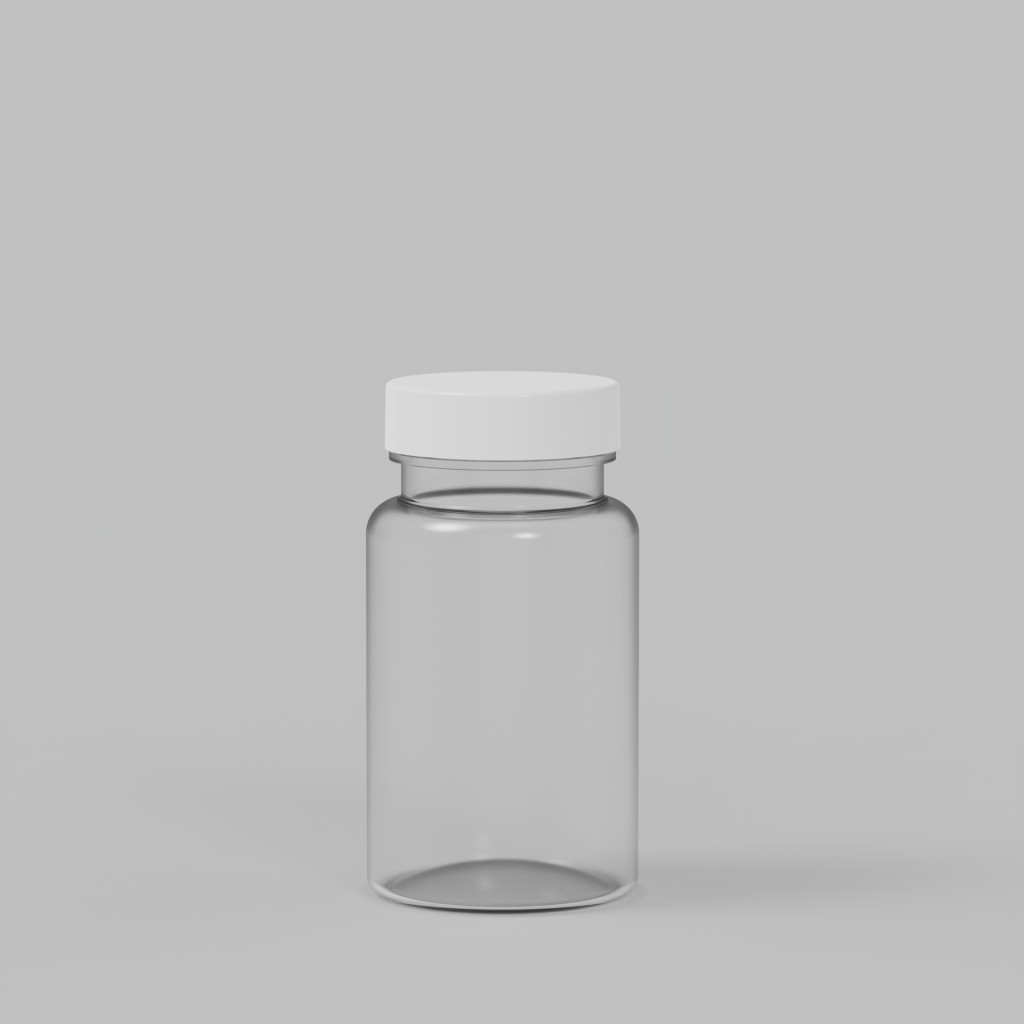 100cc Clear PET Bottle With 38mm Cap | RTCO Packaging